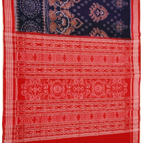 Handwoven Perpol with Red Cotton Saree