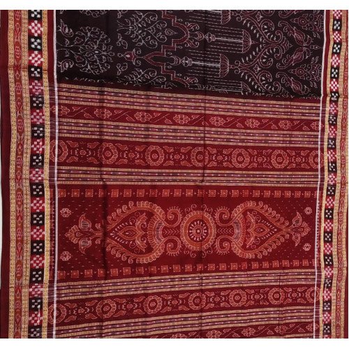 Sambalpuri Hand Woven Printed Saree