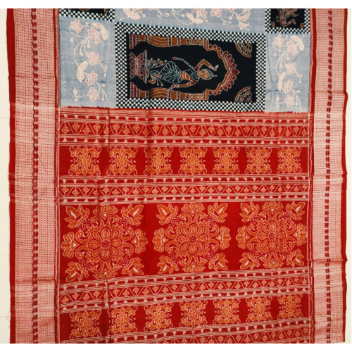 Sambalpuri Handwoven Cotton Sari 21 Sambalpuri Handwoven Cotton Sari 21