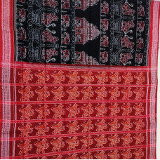 Sambalpuri Temple Printed Saree 1