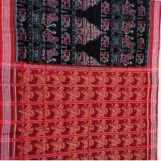 Sambalpuri Temple Printed Saree