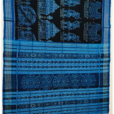 Sambalpuri Temple Printed Saree