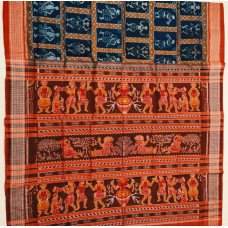 Sambalpuri Tribal Printed Saree