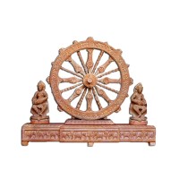 Konark Wheel Pink Stone