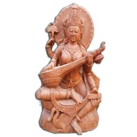 Saraswati Sitting Statue 2