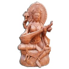 Saraswati Sitting Statue 2