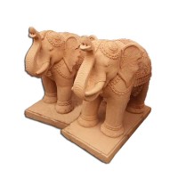 Two Elephant Statue