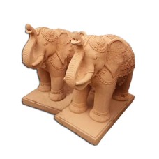 Two Elephant Statue