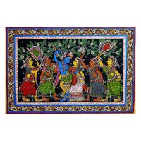 Radha Krishna With Gopis 3