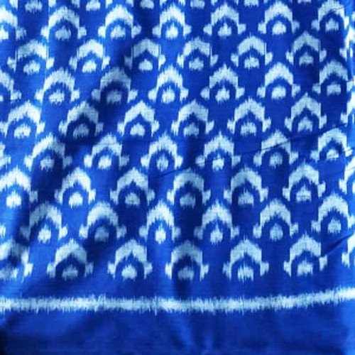 Ladies Fabrics Deep Blue Cotton Kurti Peice