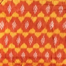 Ladies Fabrics Yellow- Orange Cotton Kurti Peice