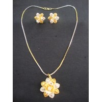 Gold Plated Pendant Sets 7385026