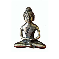 Brass Dokra Figurine-Goutam Buddha 1