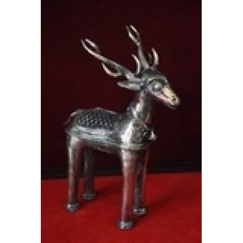 Brass Dokra Figurine - Swarn Hiran