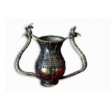 Brass Dokra Flower Vase 1