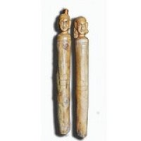 Wooden Tribal God & goddess  Bhim & Bhimani