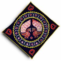 Applique Wall hang unframed 004