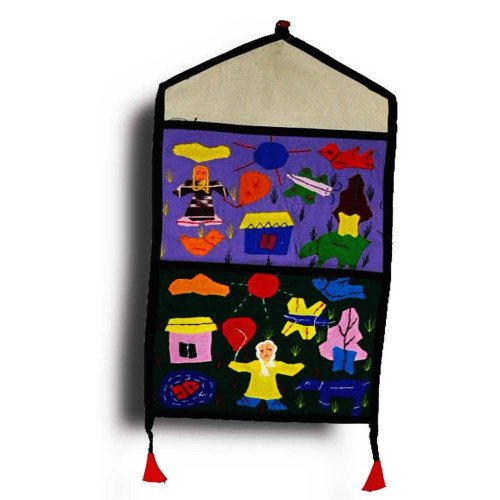 Applique Wall hang unframed 022