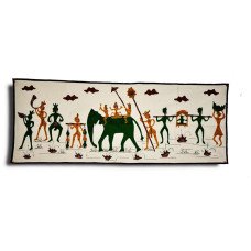 Applique Wall hang unframed 036