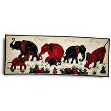 Applique Wall hang unframed 038